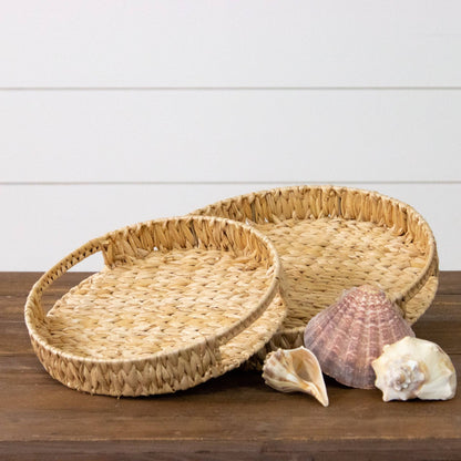 Round Seagrass Trays