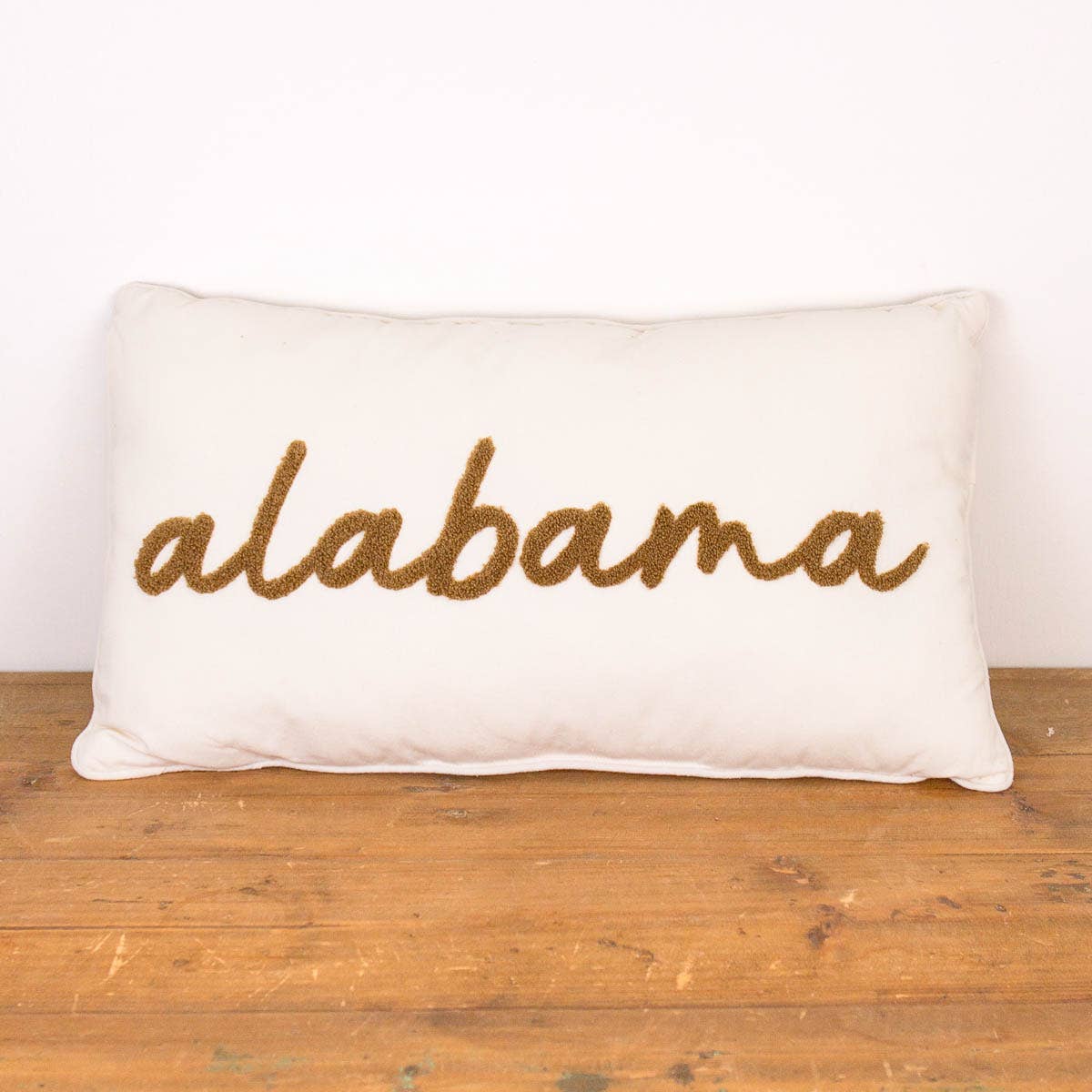 Alabama Embroidered Pillow
