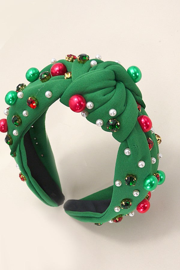 Christmas Beaded Headbands