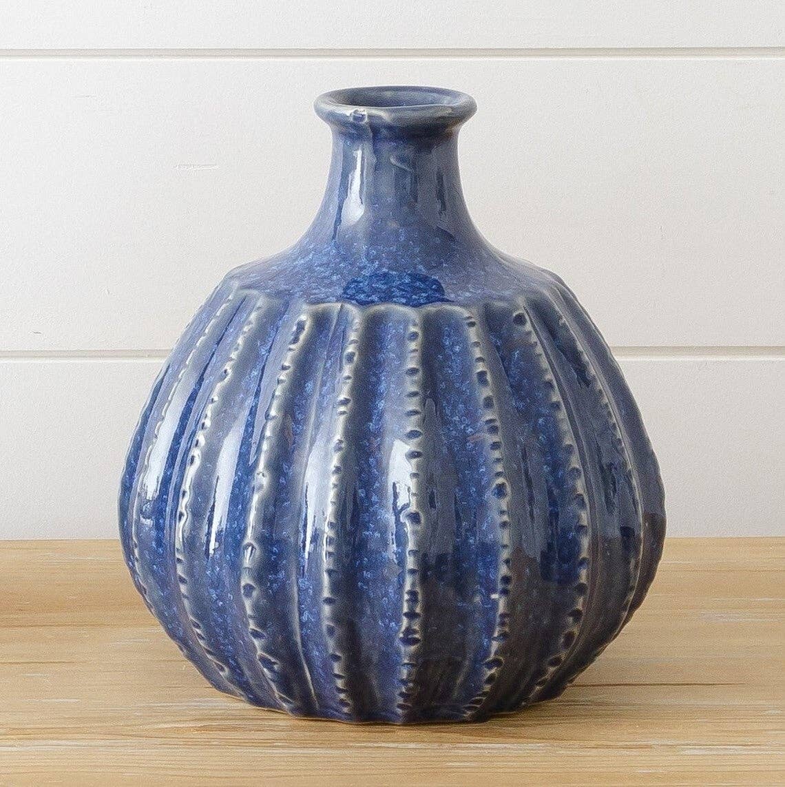 Ceramic Vase - Nautical Blue, Sm