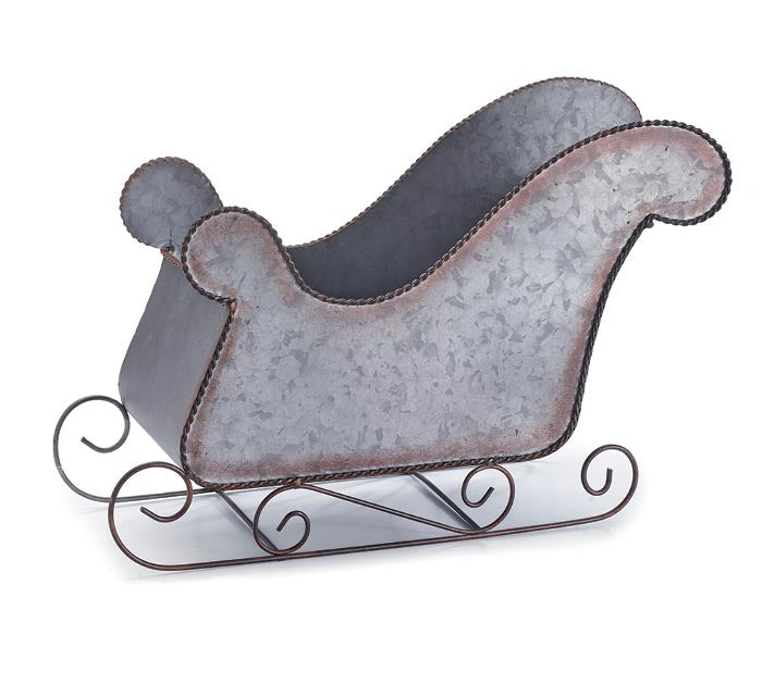 Tin Sleigh Lg