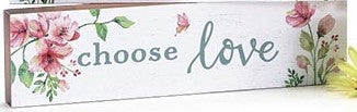 Sitter Choose Hope Love Joy Faith