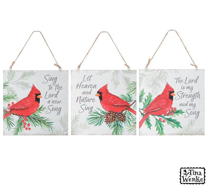 Hanging Sq Cardinal Msg