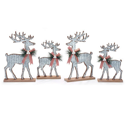 Wood/Tin Deer