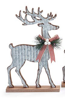 Wood/Tin Deer