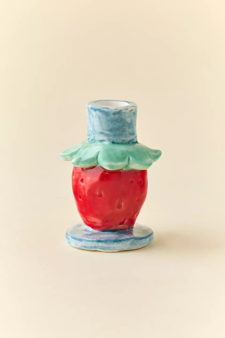 Strawberry Shaped Taper Holder