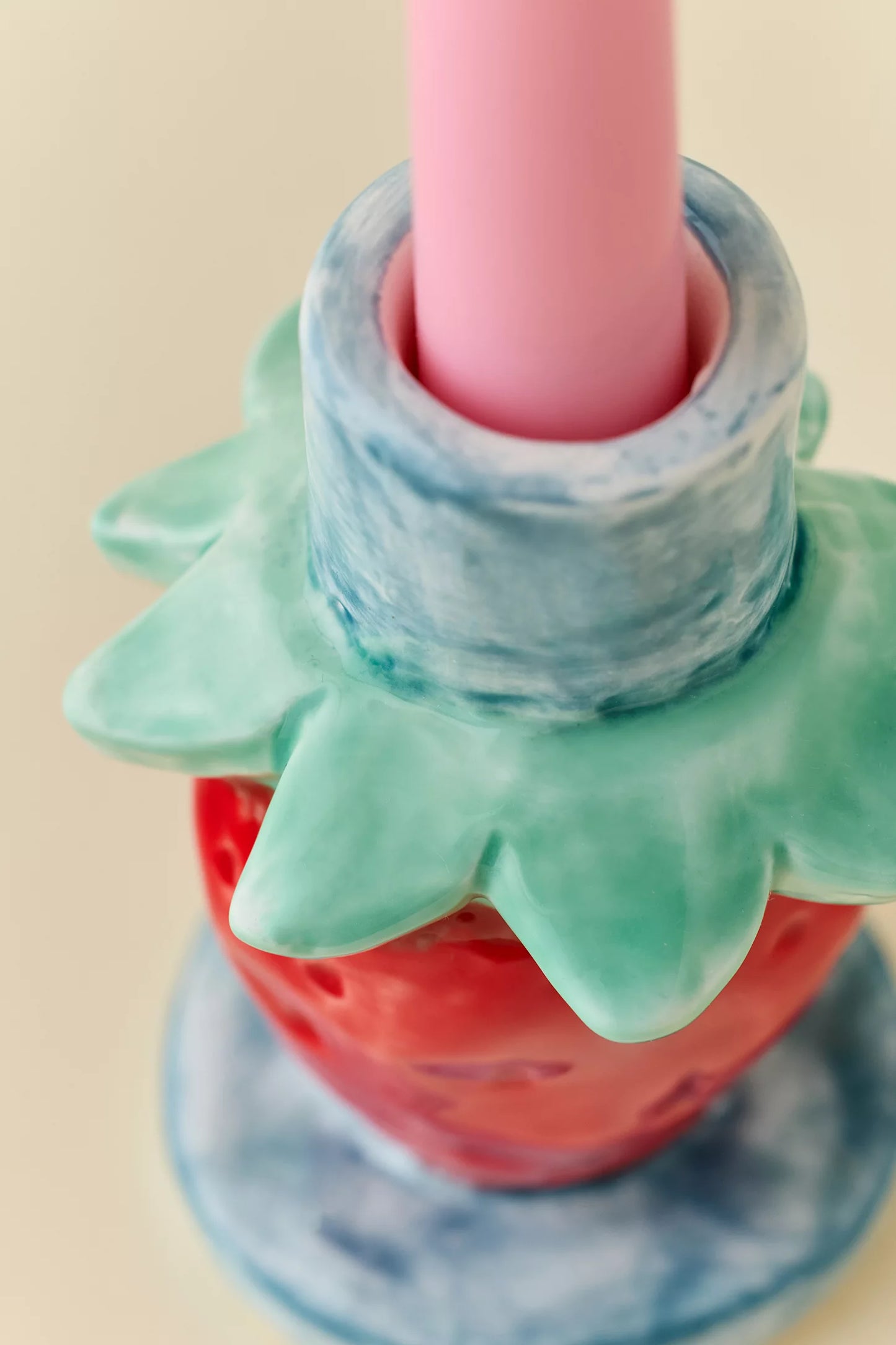 Strawberry Shaped Taper Holder