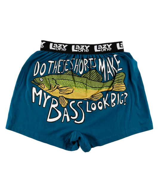 Do These Shorts Make My Bass Look Big? Men's Funny Boxer