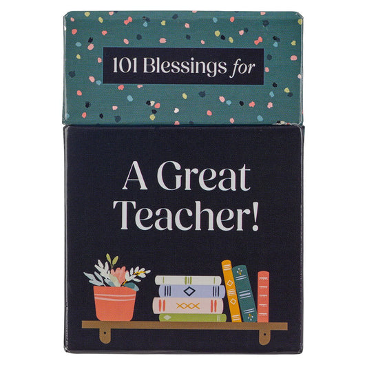 Box Of Blessings For A Great Teacher