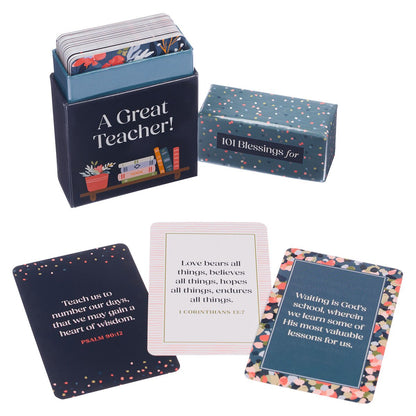 Box Of Blessings For A Great Teacher