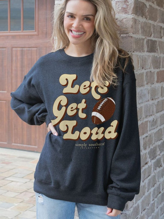 Crew Sweatshirt | Loud | Black