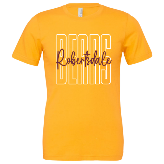 Robertsdale Bears Adult T-Shirt