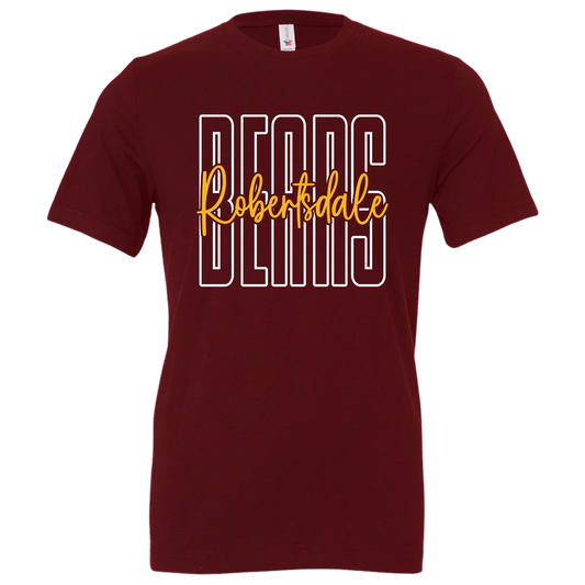 Robertsdale Bears Adult T-Shirt