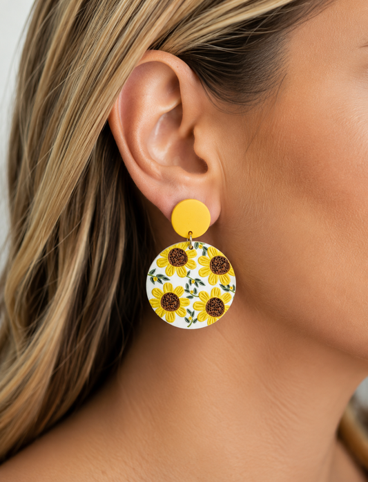 Fall Acrylic Earrings