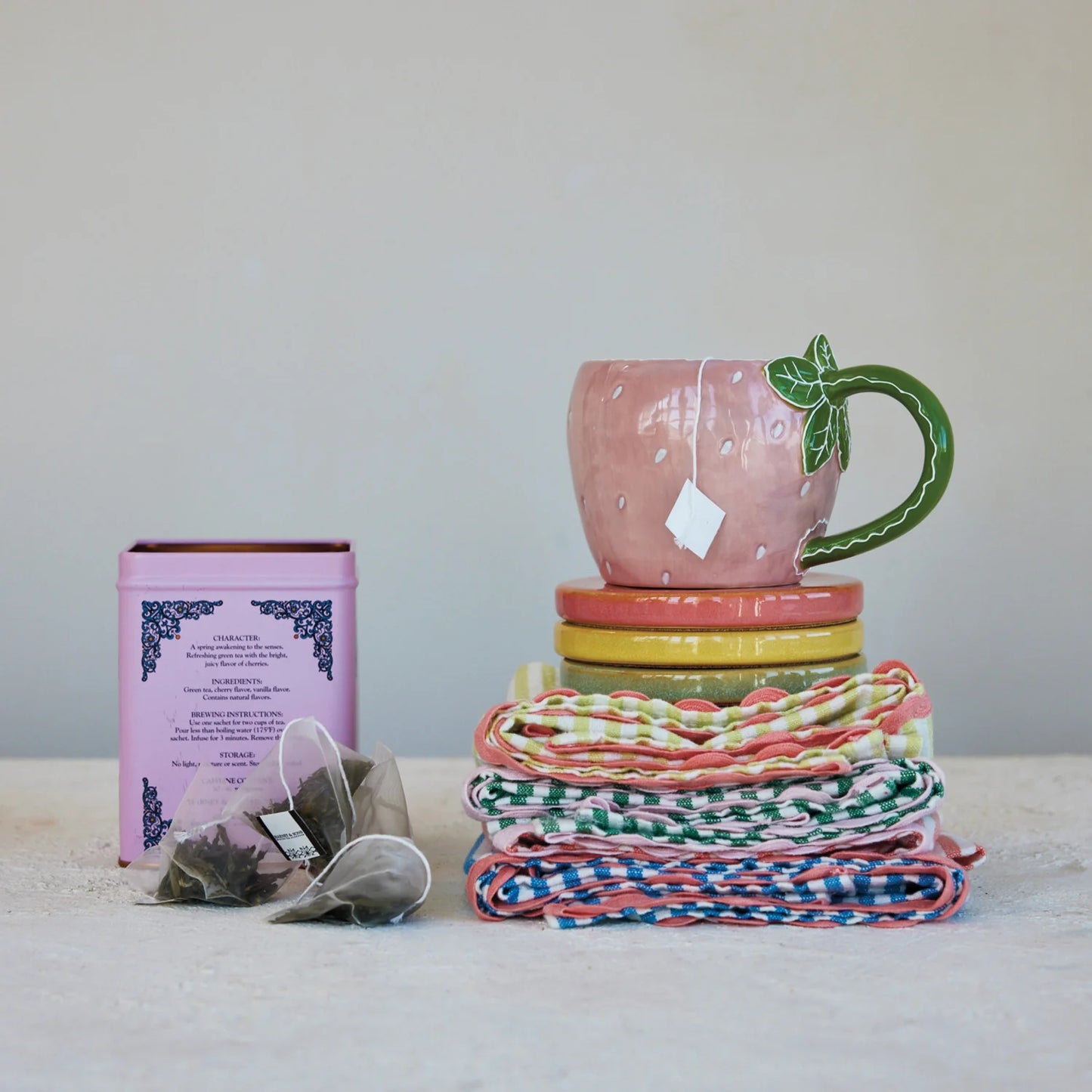 Mug Strawberry Shaped
