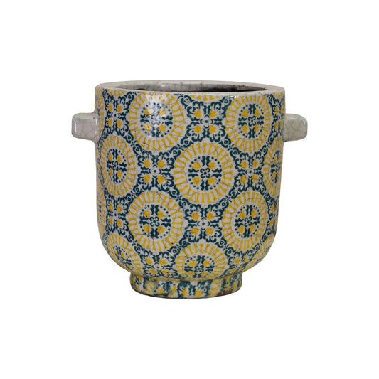 Terra-cotta Footed Planter