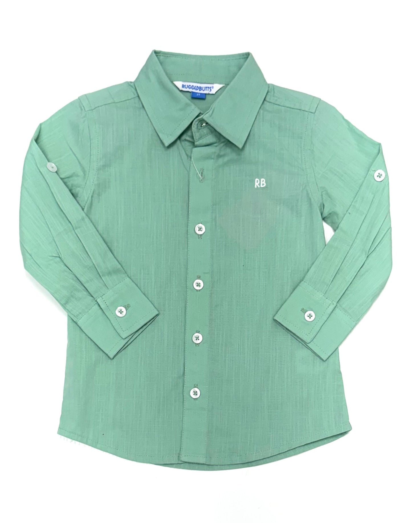 Dusty Jade Button Down Shirt