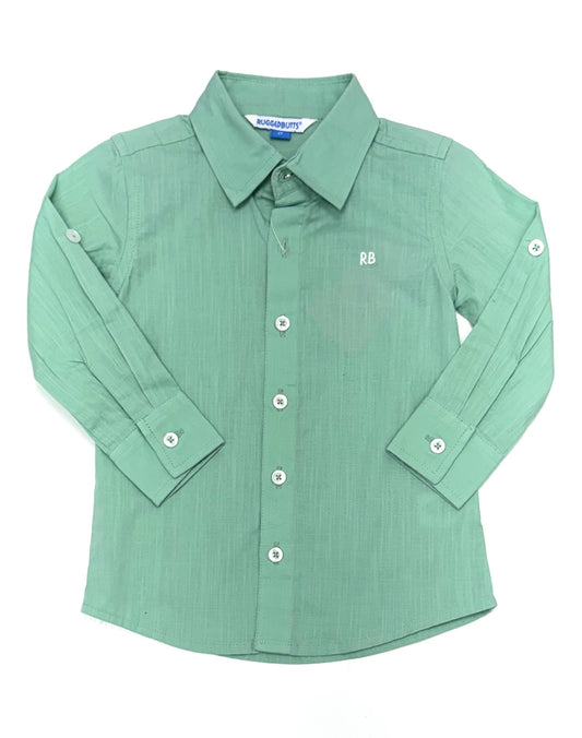 Dusty Jade Button Down Shirt