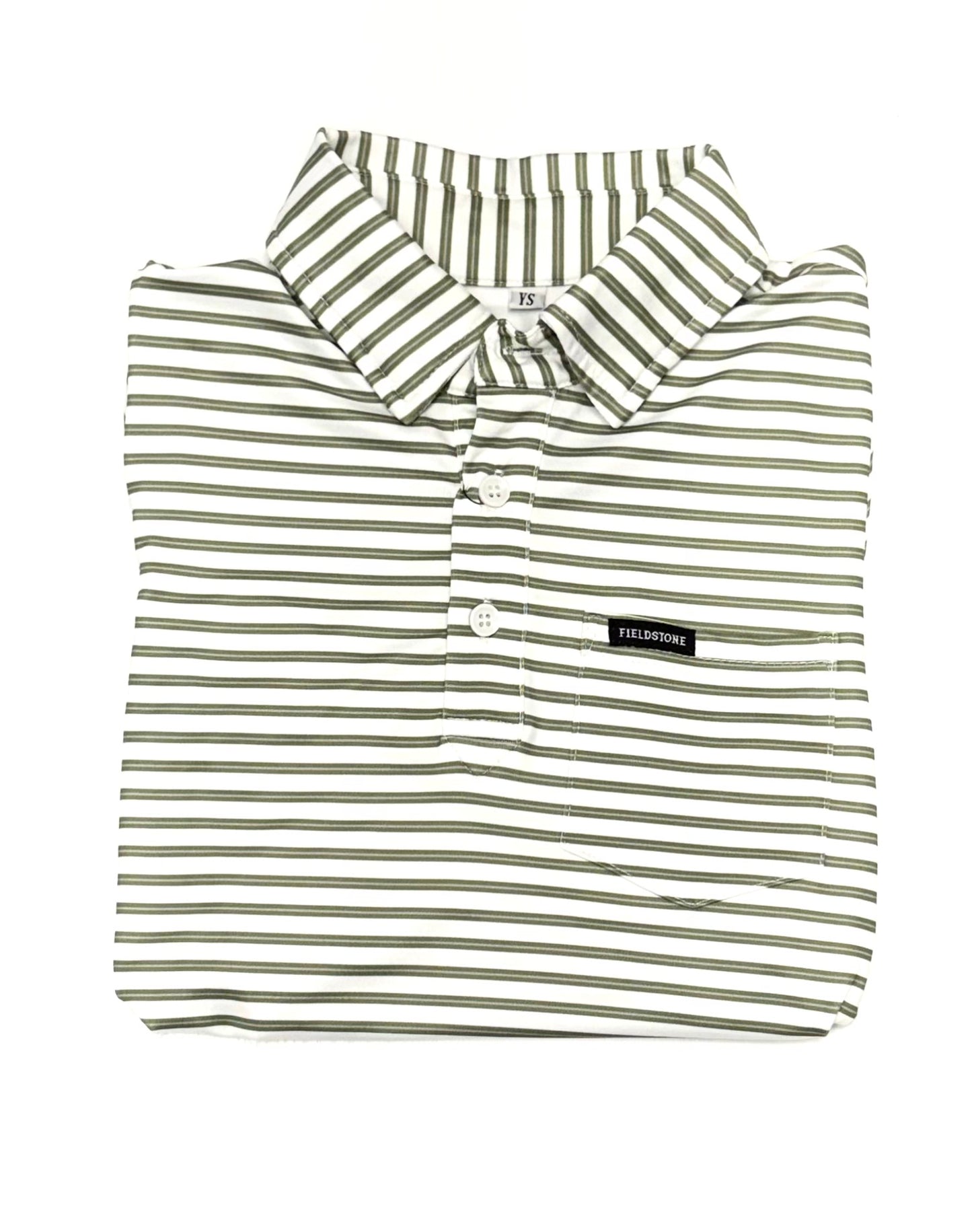 Fieldstone Gr Stripe Performance Polo