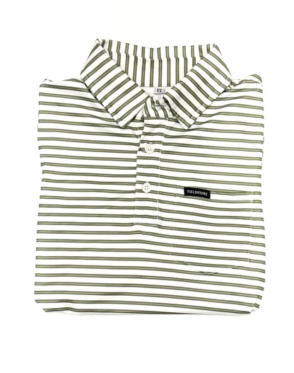 Fieldstone Gr Stripe Performance Polo