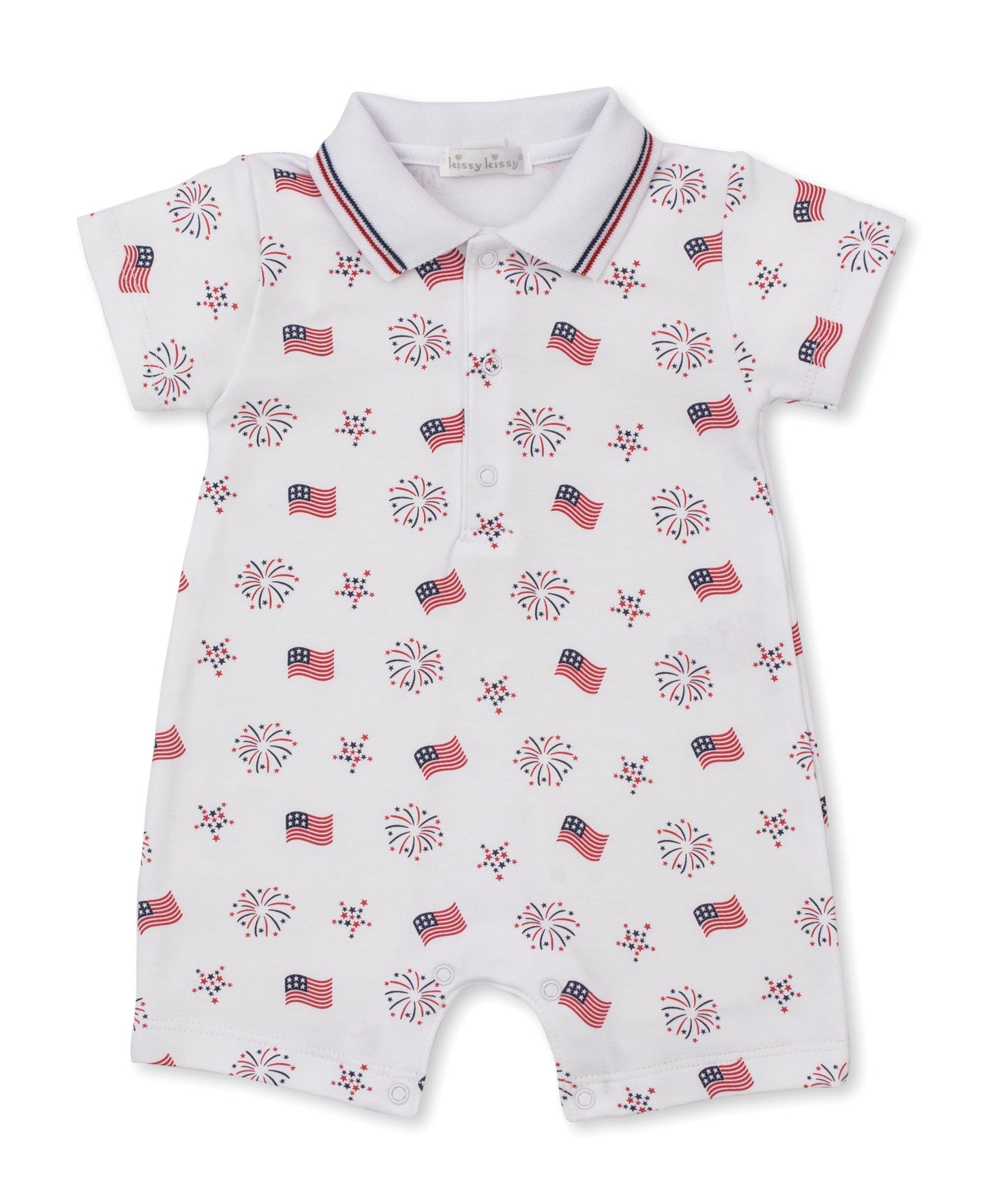 Short Playsuit Prt Stars/Stripes