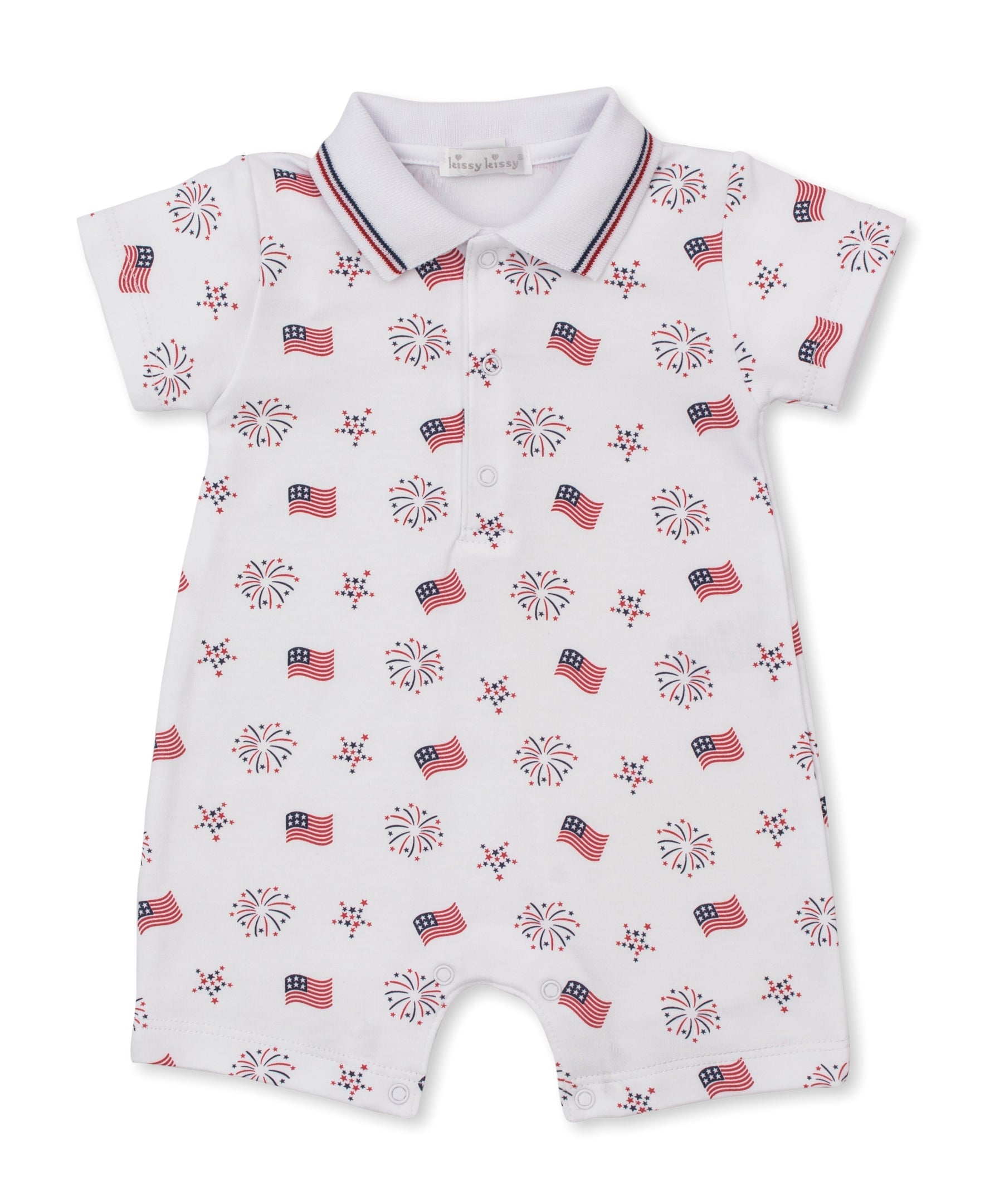 Short Playsuit Prt Stars/Stripes