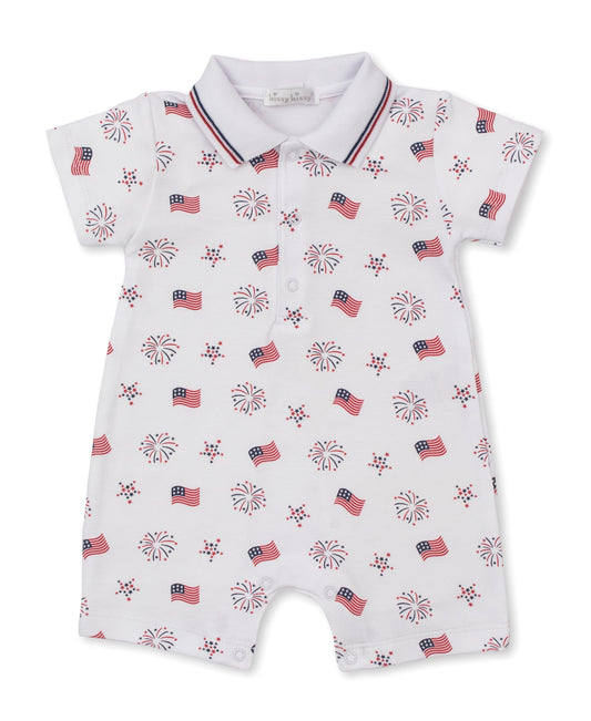 Short Playsuit Prt Stars/Stripes