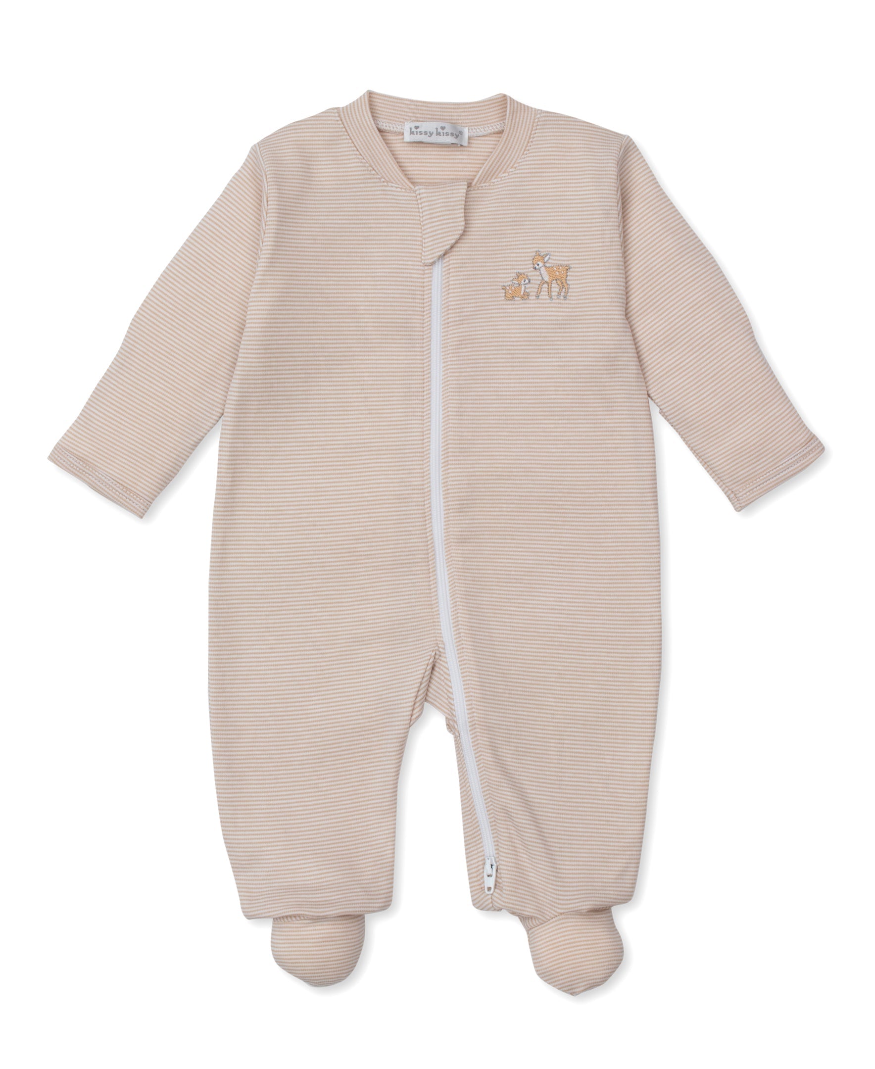 Footie W/Zip Deer