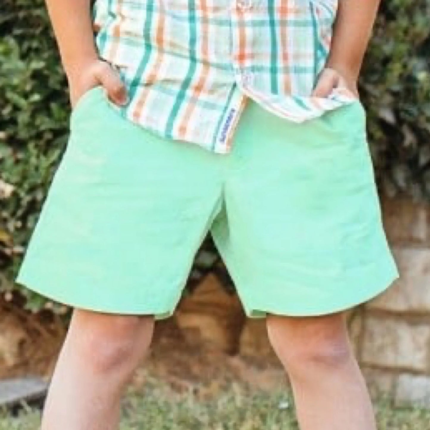 Neo Mint Lightweight Chino Shorts