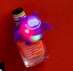 LED Halloween Ring and Glow In Dark Nail Polish Set