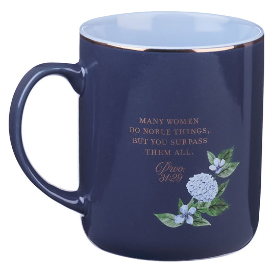 Mug Blue I Love That You'Re My Mom Prov. 31:29