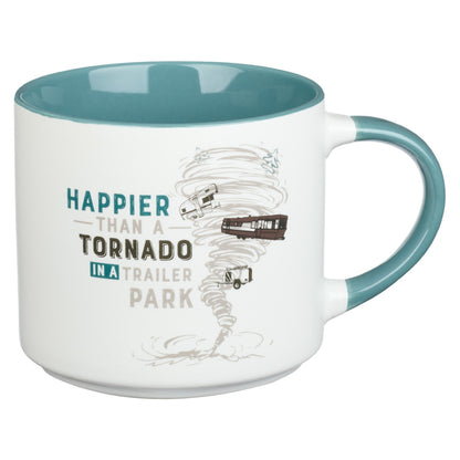 Mug Ceramic Tornado In A Trailer Park
