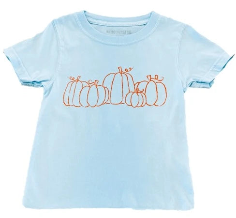 Light Blue Pumpkin T-Shirt