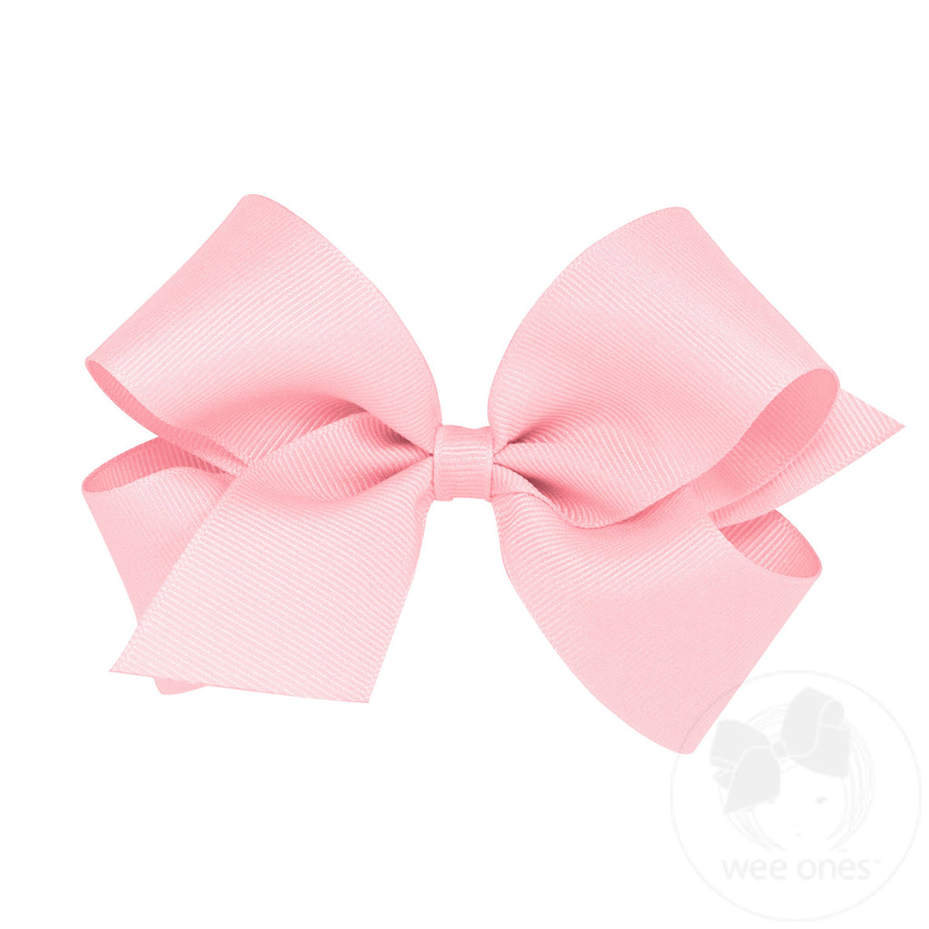 Medium Classic Grosgrain Hair Bow (Plain Wrap)