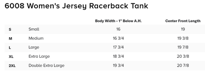 Baseball Mom Women's Jersey Racerback Tank