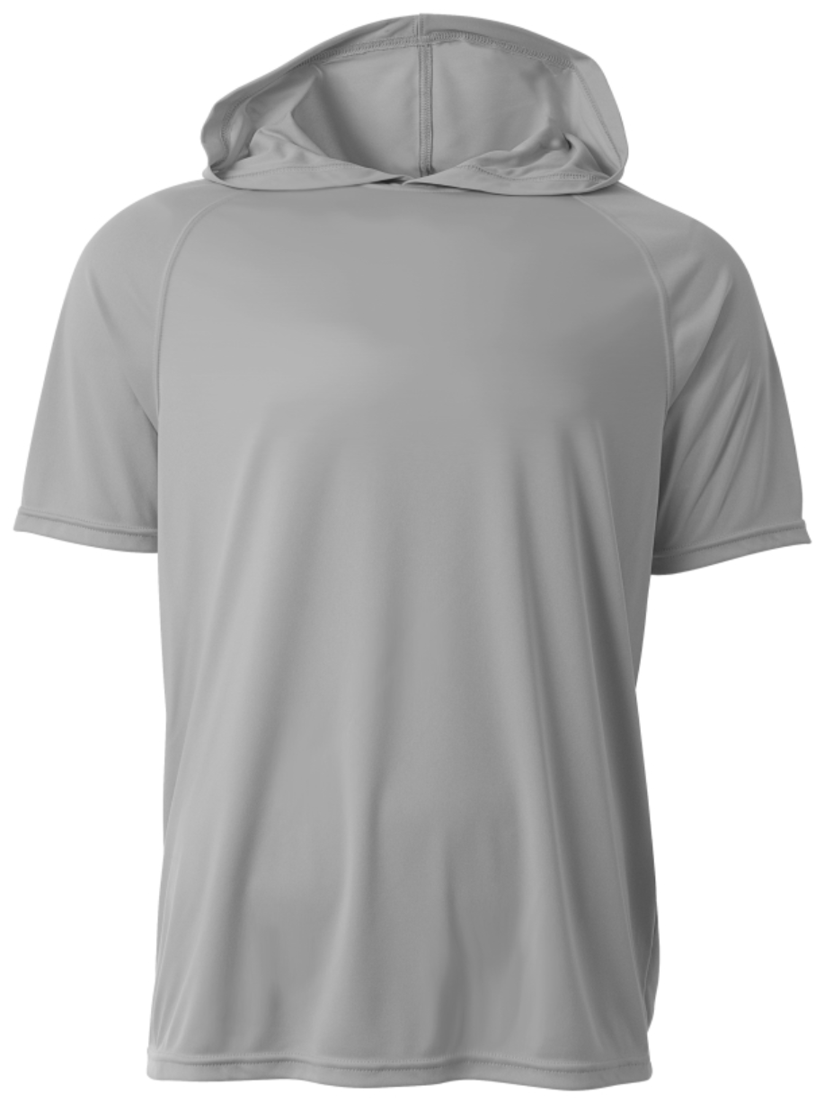 A4 Adult Short Sleeve Hooded Tee