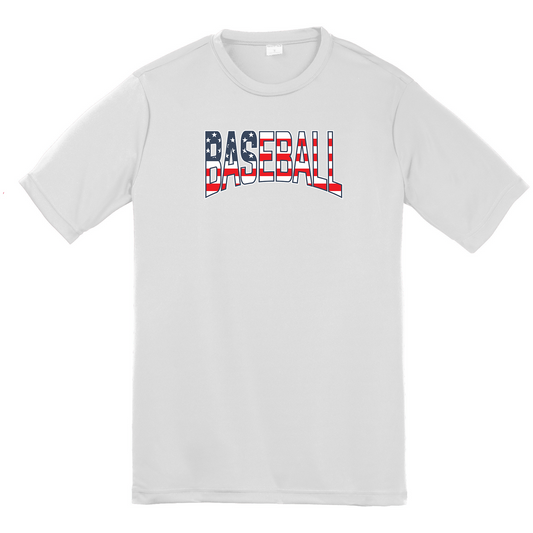 Patriotic Baseball Youth T-Shirt