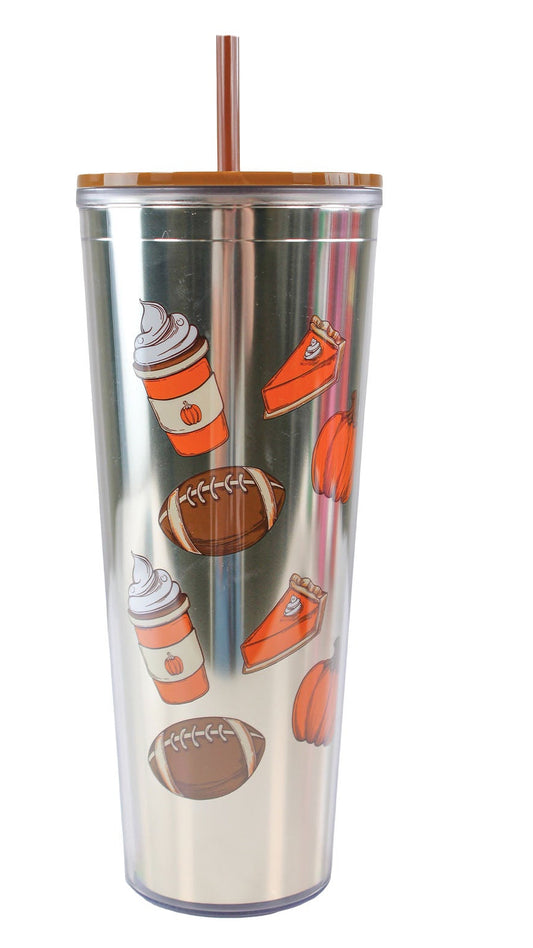 Tumbler | 26oz | Fall Pumpkin