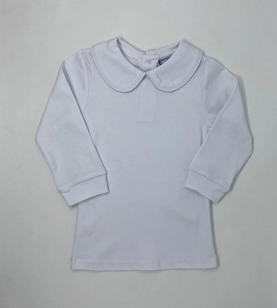 Boys White L/S Shirt