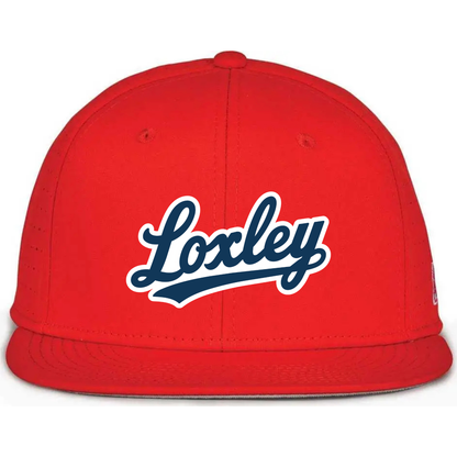 Loxley Script Perforated Cap
