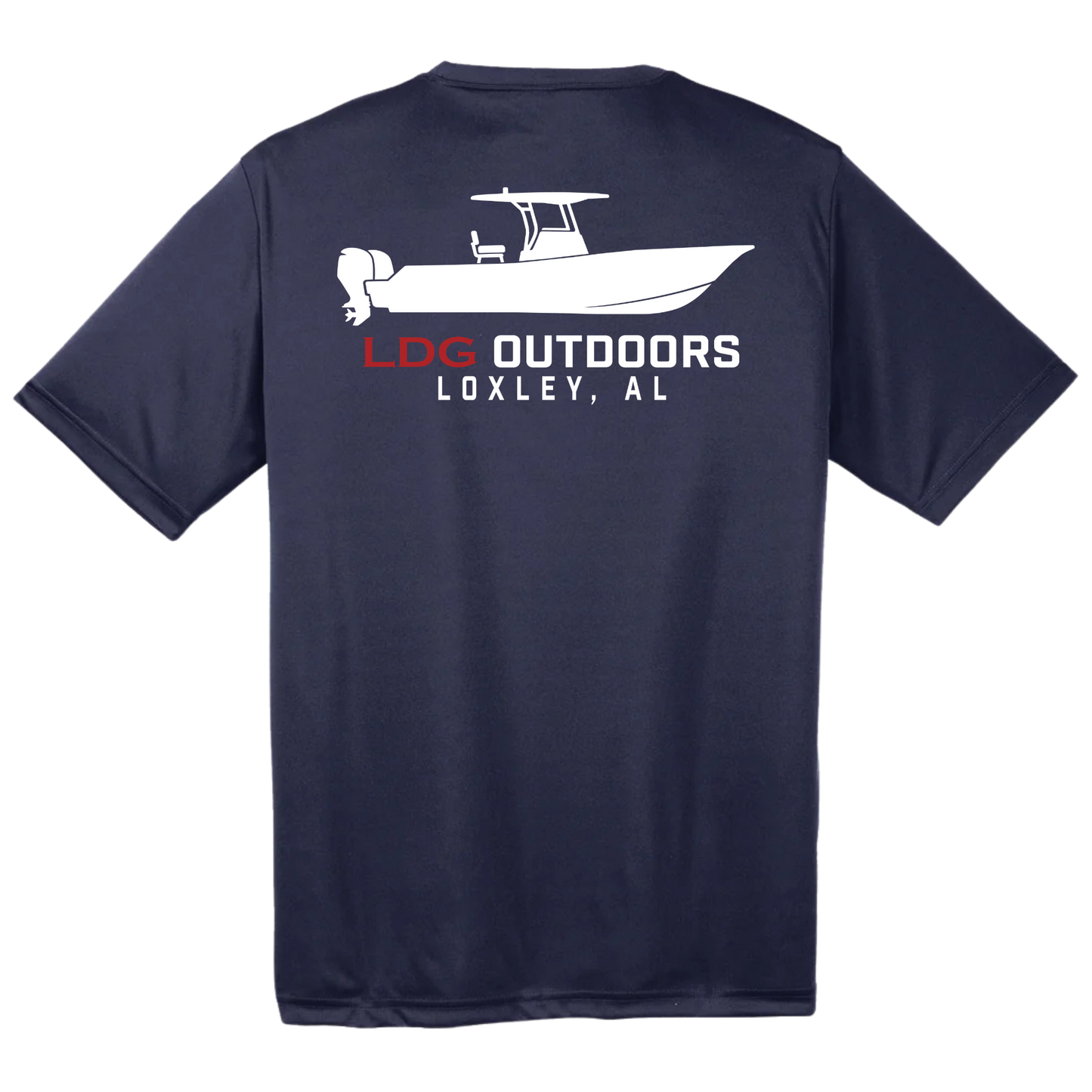 LDG Outdoors Center Console T-Shirt
