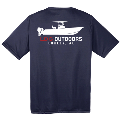 LDG Outdoors Center Console T-Shirt