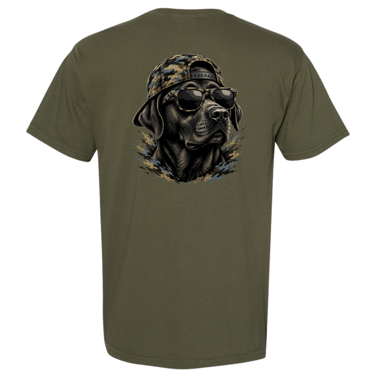 LDG Outdoors Sunglasses Dog T-Shirt (CC)