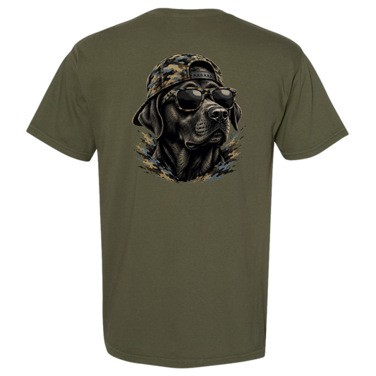 LDG Outdoors Sunglasses Dog T-Shirt (CC)