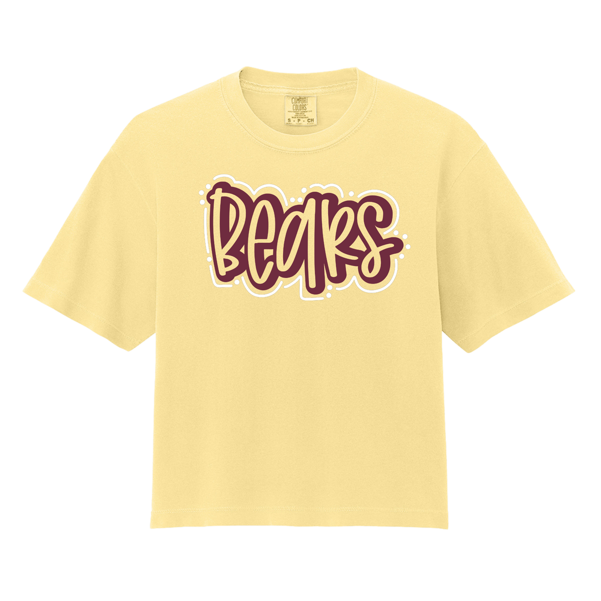 Bears Doodle Boxy Tee