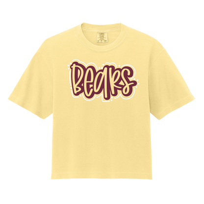 Bears Doodle Boxy Tee