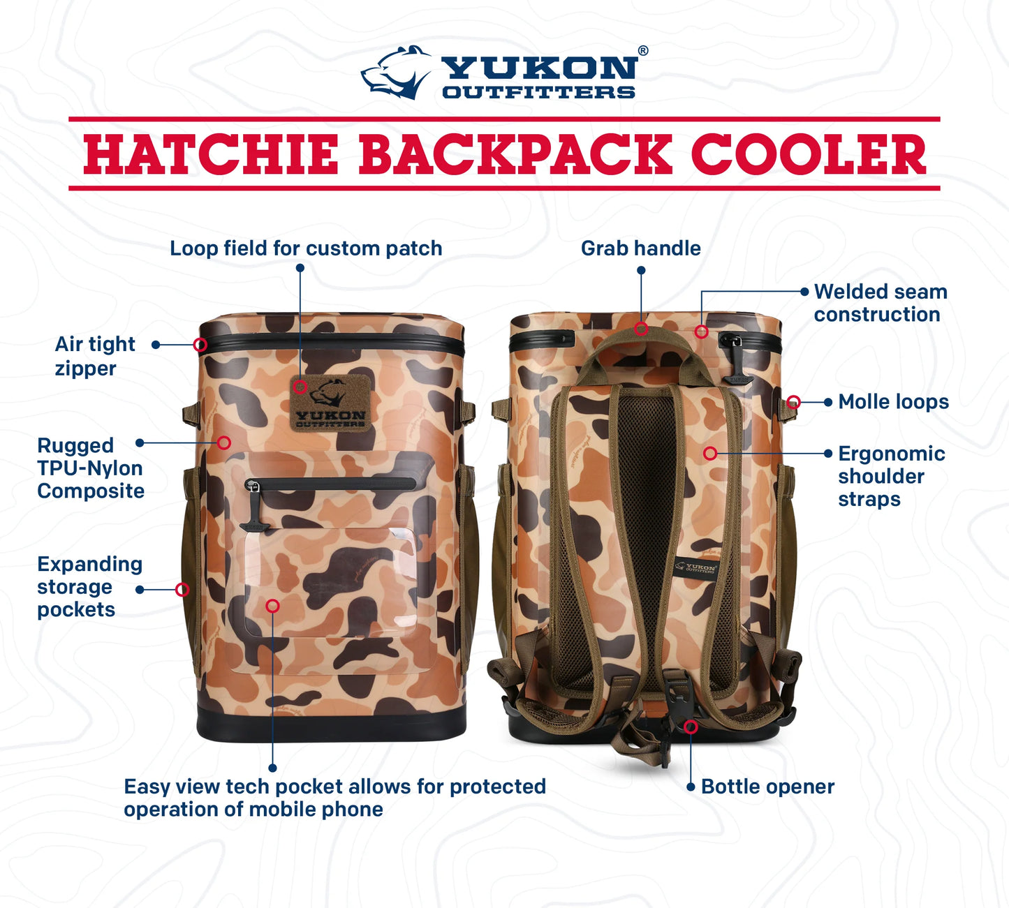Hatchie Backpack Cooler - Bueller