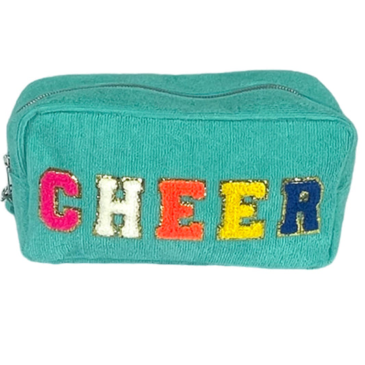 Terry Cloth Cosmetic Bag | Cheer