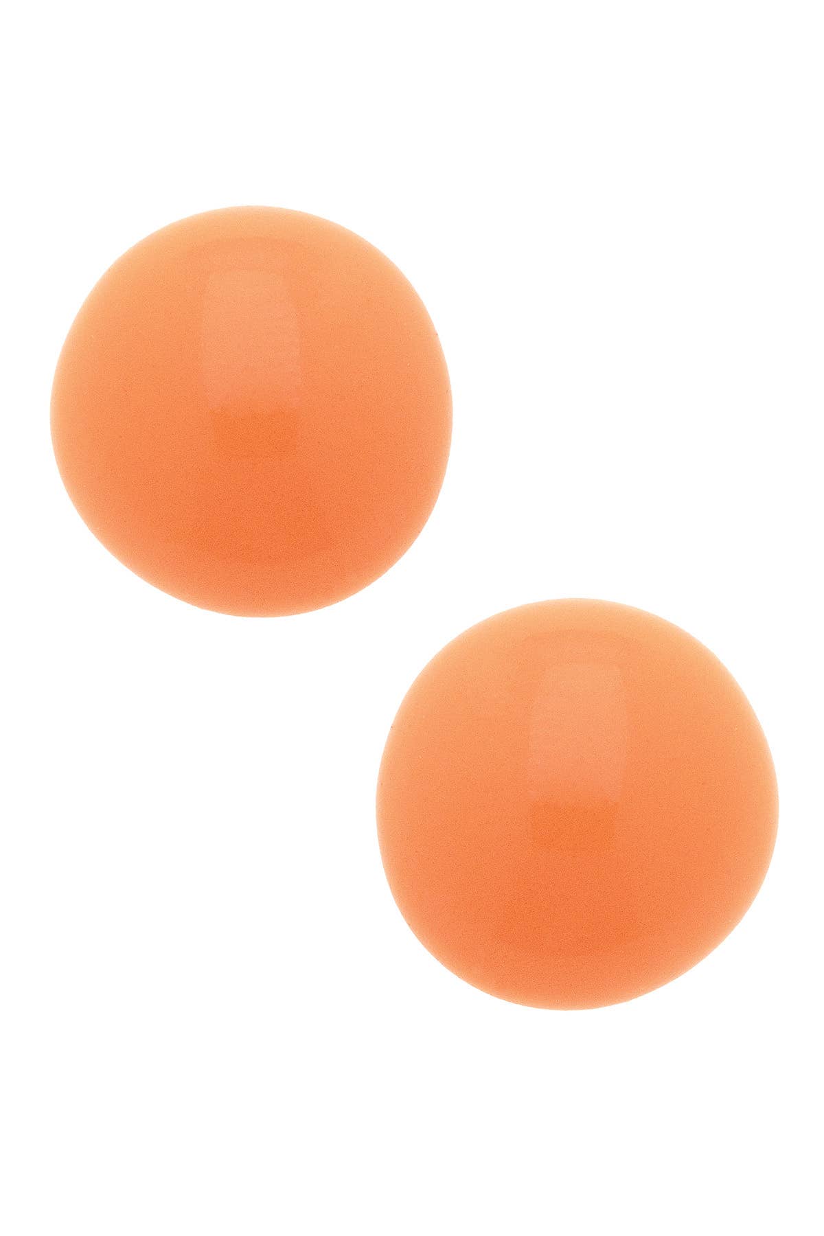 Neiman Coated Enamel Stud Earrings