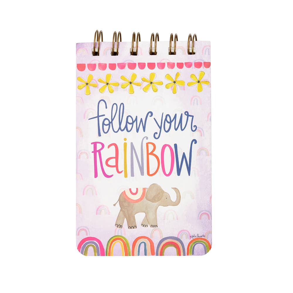 Follow Your Rainbow Mini Wiro Memo Pad